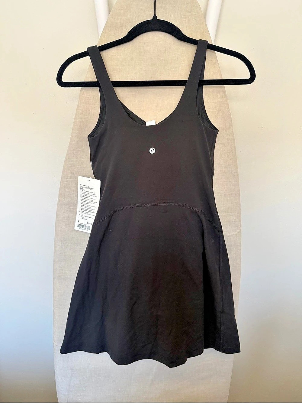 lululemon Align Dress Mini Dress Black Size 2
